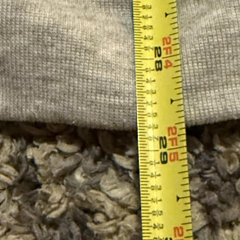 Vintage Cottagecore Birdhouse Embroidered Snap Cardigan Gray Large - Picture 7 of 7